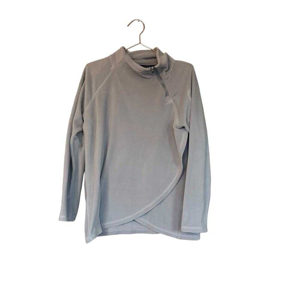Calvin Klein gray pullover fleece size large